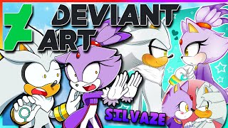 Silver and Blaze VS DeviantArt FT Tails [upl. by Ivz]