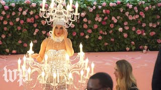 The 2019 Met Gala red carpet arrivals and interviews Kim Kardashian Lady Gaga Katy Perry and more [upl. by Eaver]