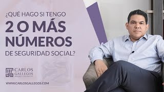 ¿Qué hago si tengo 2 o más número de seguridad social [upl. by Smukler]