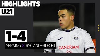 Highlights U21 Cup Seraing  RSCA  20212022 [upl. by Ttezil]