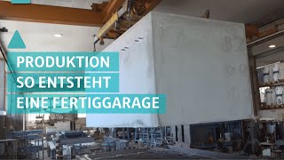 Fertiggarage fürs Auto I BAUEN amp WOHNEN [upl. by Azmuh]