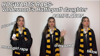 HOGWARTS RAPS COMPILATION Voldermort’s Hufflepuff Daughter [upl. by Beck618]