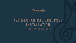 INSTALLATION OF 12SPEED MECHANICAL GROUPSETS [upl. by Slaohcin]