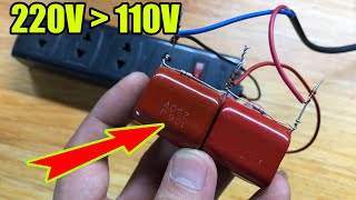 Simple convert 220V to 110V [upl. by Dranrev]