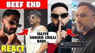 EMIWAY REACT  RAFTAAR ABOUT SHAIKH CHILLI DISS IN MUMBAI SHOW  YO YO HONEY SINGH COMMENT  BADSHAH [upl. by Nylirac]