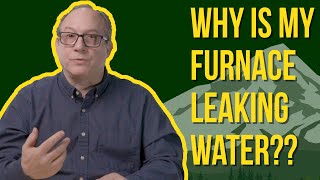 Why Is My Furnace Leaking Water [upl. by Cock]