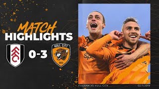 Fulham 03 Hull City  Highlights  Sky Bet Championship [upl. by Ihsoyim201]