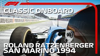 F1 1994 Roland Ratzenberger Onboard Lap At Imola  1994 San Marino Grand Prix [upl. by Donetta325]