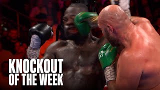 Every Angle of Tyson Fury Knocking Out Wilder in 3rd Final Bout of Trilogy  KNOCKOUT OF THE WEEK [upl. by Svend]