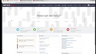 ServiceNow ServicePortal ITSM Demo [upl. by Elaweda793]