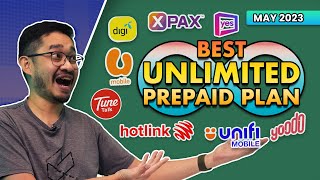 Malaysias Best UNLIMITED Prepaid Plans  May 2023 [upl. by Otanutrof877]