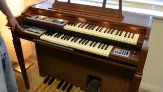 Baldwin Bravura 123 Electric Organ [upl. by Till]