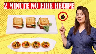 2 EASY NO FIRE RECIPE FOR KIDS l Fireless Cooking l Cook With Asha [upl. by Tnilf108]