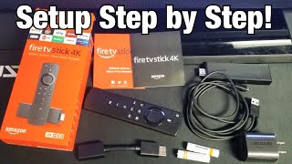 Fire TV Stick 4K How to Setup Step by Step  Tips [upl. by Salvatore]