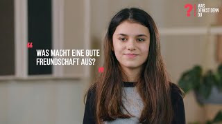 quotWas macht für dich eine gute Freundschaft ausquot Das antworten Jugendliche [upl. by Gaw]