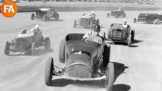 Car Racing in the 1940s  Vintage Footage [upl. by Soisinoid]