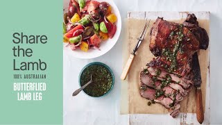 Butterflied Lamb Leg with Chermoula [upl. by Alicul]