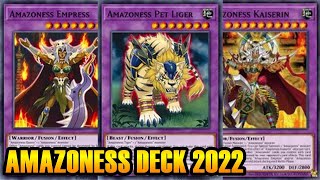 【YGOPRO】 AMAZONESS DECK 2022 [upl. by Mehalek]