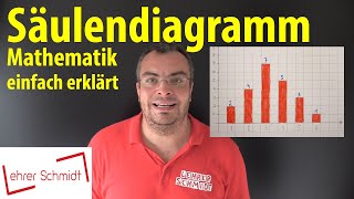 Säulendiagramm erstellen  Mathematik  einfach erklärt  Lehrerschmidt [upl. by Kilgore400]