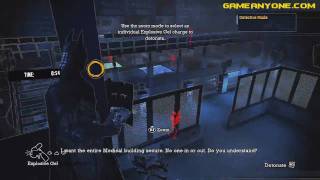 Batman Arkham Asylum  Predator Challenge Mode  Silent Knight Extreme [upl. by Jeramie]