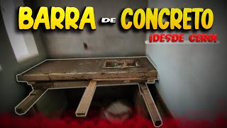 Como Hacer una BARRA DE COCINA De Concreto  ConstruProceso [upl. by Foulk]