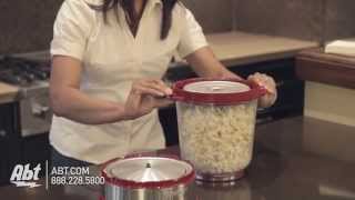 Cuisinart EasyPop Red Popcorn Maker CPM700  Overview [upl. by Greenman]