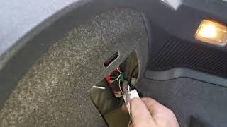 How to remove rear lights on Toyota Auris 2010 [upl. by Leasim200]