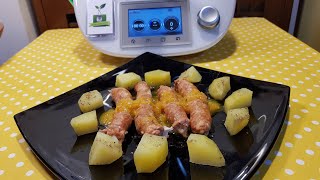 Salsiccia e patate a varoma per bimby TM6 TM5 TM31 [upl. by Oneal]