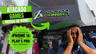 ATACADO GAMES NO PARAGUAI AGORA É ATACADO CONNECT [upl. by Eiblehs]