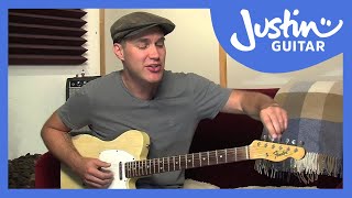 How to Tune Your Guitar To Open E Tuning  Guitar Lesson ES033 [upl. by Burget]