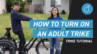 How to Turn a Tricycle  Sixthreezero Trike Guide [upl. by Kiker165]