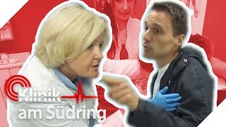 Anzeige ist raus Aggressiver Mann will Ärztin verklagen  Klinik am Südring  SAT1 [upl. by Ellehcen665]