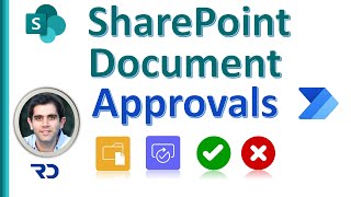 Power Automate Document Approval workflow for SharePoint [upl. by Hauger170]