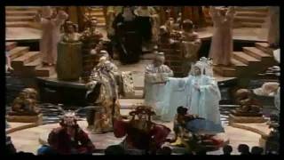 TURANDOT  Puccini  Final Padre augusto conosco il nome dello straniero Placido Domingo 1988 [upl. by Ahsinauj604]