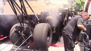 NHRA Top Fuel And Funny Car Warmups Throttle Whacks [upl. by Jen716]