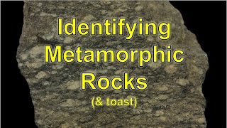 Metamorphic Rocks amp toast [upl. by Burnight321]