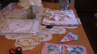 Making a Hankie Wreath [upl. by Ariel]