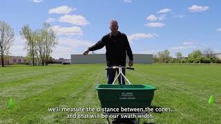 Properly Calibrate a Fertilizer Spreader [upl. by Elitnahc]