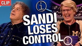 QI  Sandi Loses Control Of The Show [upl. by Ellinehc710]