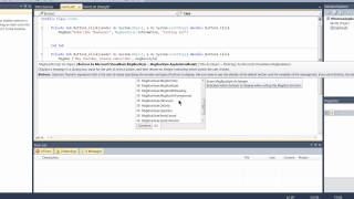 Add and Change Messagebox Style in Visual Basic [upl. by Conover]