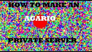 How to create an Agario PRIVATE server with BOTS EASY [upl. by Ashford]