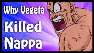 Why Did Vegeta Kill Nappa Explained  Dragon Ball Code [upl. by Cordi]