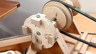 Making a 4jaw lathe chuck [upl. by Eillim]