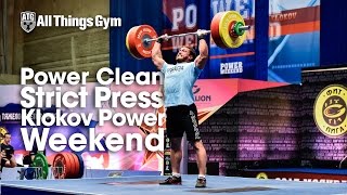 Strict Press Klokov Power Weekend with Dmitry Klokov 162kg [upl. by Alyahsat]