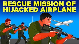 Crazy Rescue Mission of Hijacked Airplane  Operation Entebbe [upl. by Wsan]