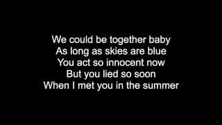 Summer  Calvin Harris with lyrics on screen HQ [upl. by Nidia164]