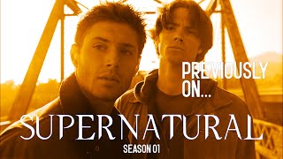 Previously On Supernatural Season 01 [upl. by Maynord]