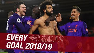 Every Mo Salah goal from the 201819 season  Chelsea screamer CL Final penalty and more [upl. by Adnaloy579]