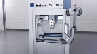 TRUMPF laserwelding TruLaser Cell 3000 – Universal system solution for automated laser processing [upl. by Anor974]