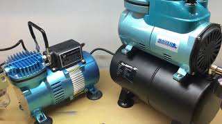 Master Airbrush Compressor Review TC320 vs TC40T [upl. by Anneres]